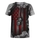 thumbnail image 3 of Blusa Del Día de la Independencia de los Hombres, Suéter de Impresión Casual Cuello Redondo para Uso Al Aire Libre Y Diario, Camiseta Patriótica de Moda, 3 of 4