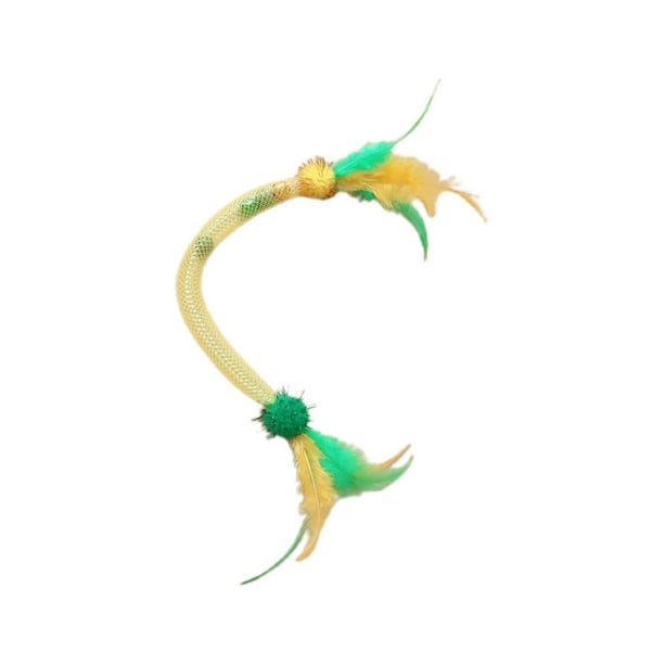 Juguete Interactivo para Gato con Plumas Juguete para Gato Auto Empleo Con