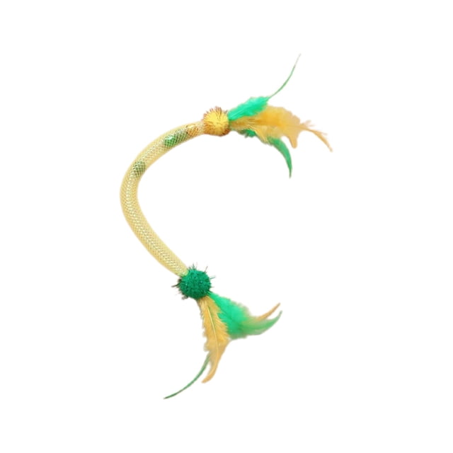 Juguete Para Gatos. Juguete Interactivo Para Gatos Con Plumas. Juguete Para Gatos. Autoempleo Con
