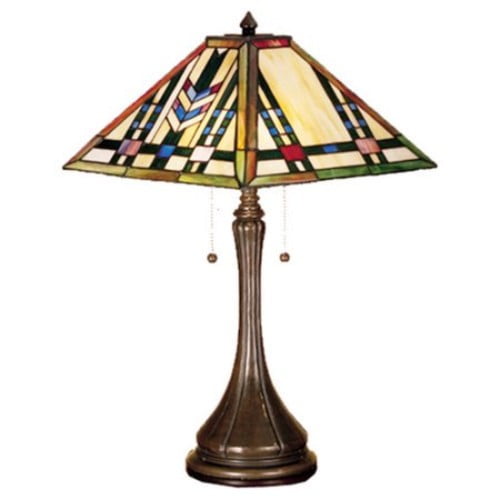 Meyda Tiffany Prairie Wheat 23 H Table Lamp With Square Shade Walmart Com