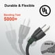 thumbnail image 3 of Cable de extensión UBOORY, impermeable, 100 pies, 14 AWG, SJTW, 3 puntas, 3 of 6