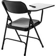 thumbnail image 5 of (Pack of 2) NPS® 5200 Series Tablet Arm Folding Chair, Right Arm, Black, 5 of 7