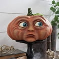 thumbnail image 4 of Expressive Pumpkins Fall Table Top Decor, Halloween Pumpkin Head Freak Resin Pumpkin Ornaments with Lifelike Expressions, for Fall Harvest Halloween Thanksgiving Party Decoration, 4 of 6