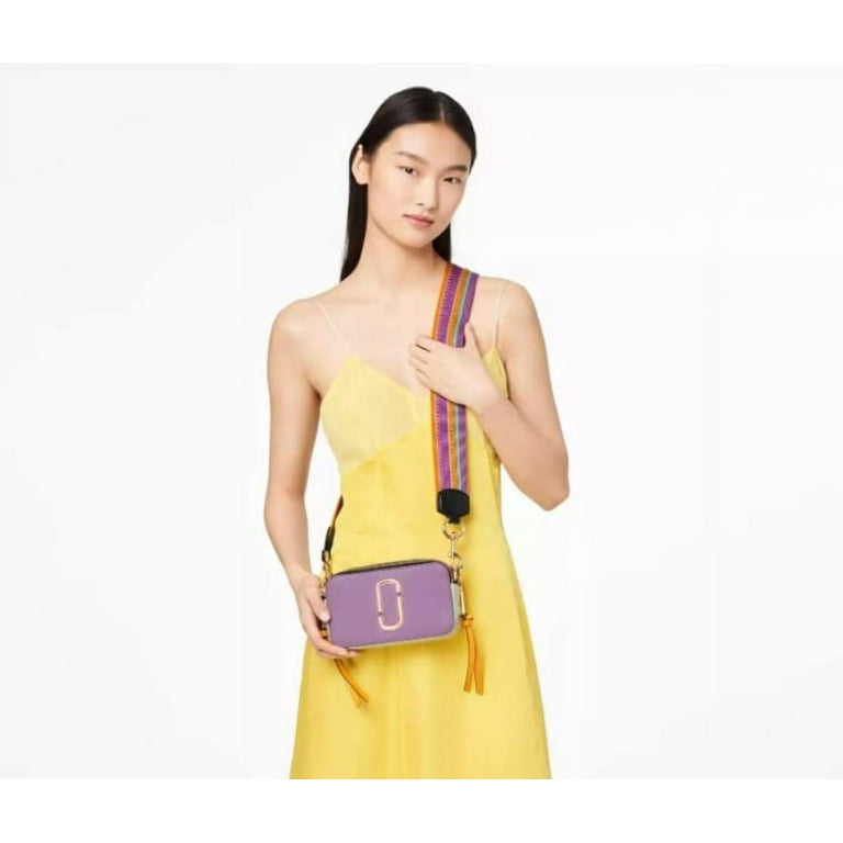 Marc Jacobs Womens Snapshot Color-Blocked Crossbody Regal
