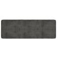 thumbnail image 2 of Banc moderne en velours, charbon d’époque, 2 of 7