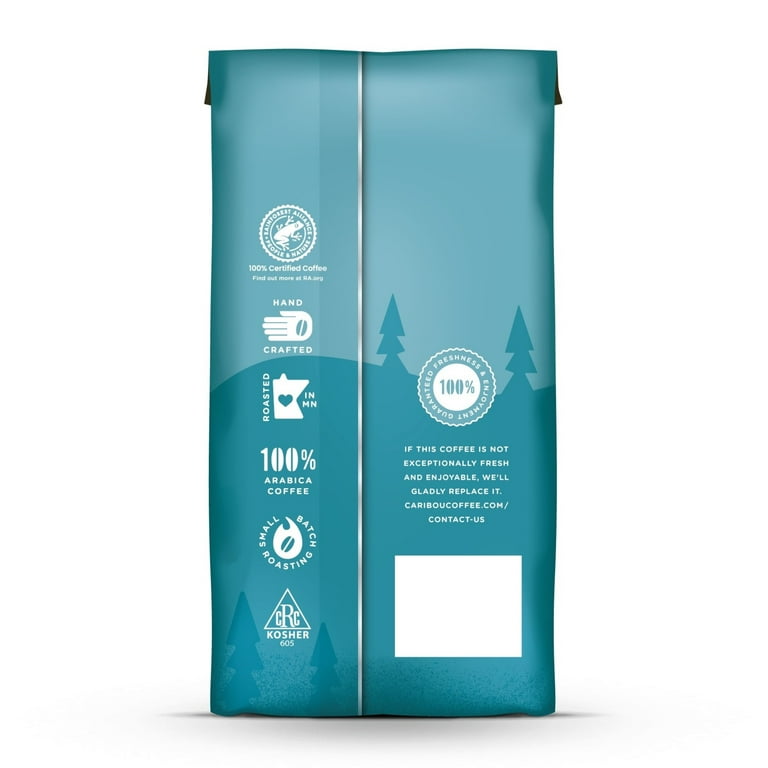 Caribou Coffee Travel Mug Cup 18 oz 2022 Teal Life Is Short Stay Awake For  It
