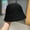 Style #B Black, variant on Women's Solid Color Woven Bucket Hat, Casual Foldable Knit Fisherman Hat for Summer Travel, Breathable Lightweight Outdoor Sun Protection Cap Pink