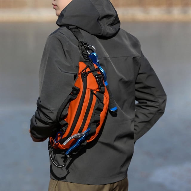 Bolsa de Cintura DYNWAVEMX Pesca Accesorios Naranja
