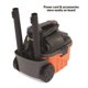 thumbnail image 2 of Aspiradora de Sólidos y Líquidos Ridgid negro Naranja 5.0 HP, 2 of 2