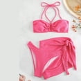 thumbnail image 5 of Traje baño bandeau para mujer con correa ajustable para hombro, traje baño piezas, traje baño con decoración, 5 of 5