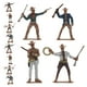 thumbnail image 4 of 12 figuras de juguete de vaquero occidental, decoraciones para fiestas del oeste, juego de modelos de vaquero, figuras de vaquero de plástico., 4 of 8