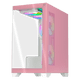 thumbnail image 2 of Gabinete XTREME PC GAMING Crystal Hive Mini Torre 5 Fan ARGB HUB Pink CXT3600PK, 2 of 6