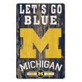 thumbnail image 1 of Carcajous du Michigan Signe 11x17 Design de Slogan en Bois, 1 of 1