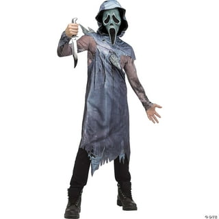 Scream Bleeding Ghost Face Halloween Costume for Boys, Small, with  Accessories 