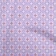 thumbnail image 1 of oneOone Silk Tabby Medium Purple Fabric Asian Ikat Sewing Craft Projects Fabric Prints By Yard 42 Inch Wide, 1 of 4