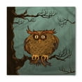 thumbnail image 1 of Owl Bandana, Tired Owl on Oak Tree, Unisex Head and Neck Tie, by Ambesonne, 1 of 2