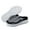 Black And Gray, variant on LUXUR Ladies Mules Backless Clogs Slip On Walking Shoe Non-slip Casual Shoes Women's Mule Sneakers Beige 7