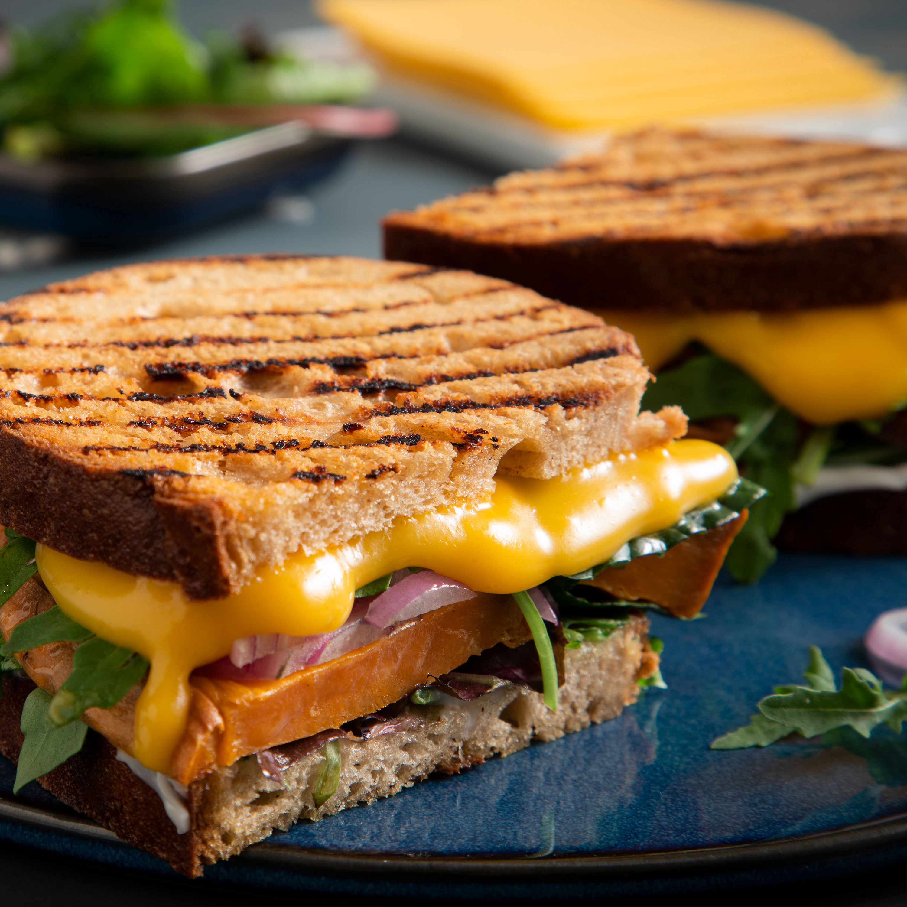 Violife Just like Mature Cheddar Slices, Dairy-Free Vegan, 7.05 oz pack (Refrigerated)