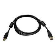 Tripp Lite USB 2.0 A/B Gold Device Cable with Ferrite Chokes, 3'