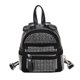 thumbnail image 1 of Mochila pequeña de moda para mujer, bolso de hombro con diamantes de imitación de cristal, Mini bolsos escolares para mujer, bolso de viaje informal Fivean unisex, 1 of 2