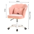 thumbnail image 3 of Seipola Swivel Chair with Wheels Faux Leather Soft Cushion Height Adjustable 360-Degree Swivel Rolling Stool Drafting Work SPA Salon Bar Cafe Home Office Stool, 3 of 8