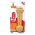 thumbnail image 1 of Juguete para Masticar Nylabone Sabor Mantequilla de Cacahuete Grande, 1 of 9