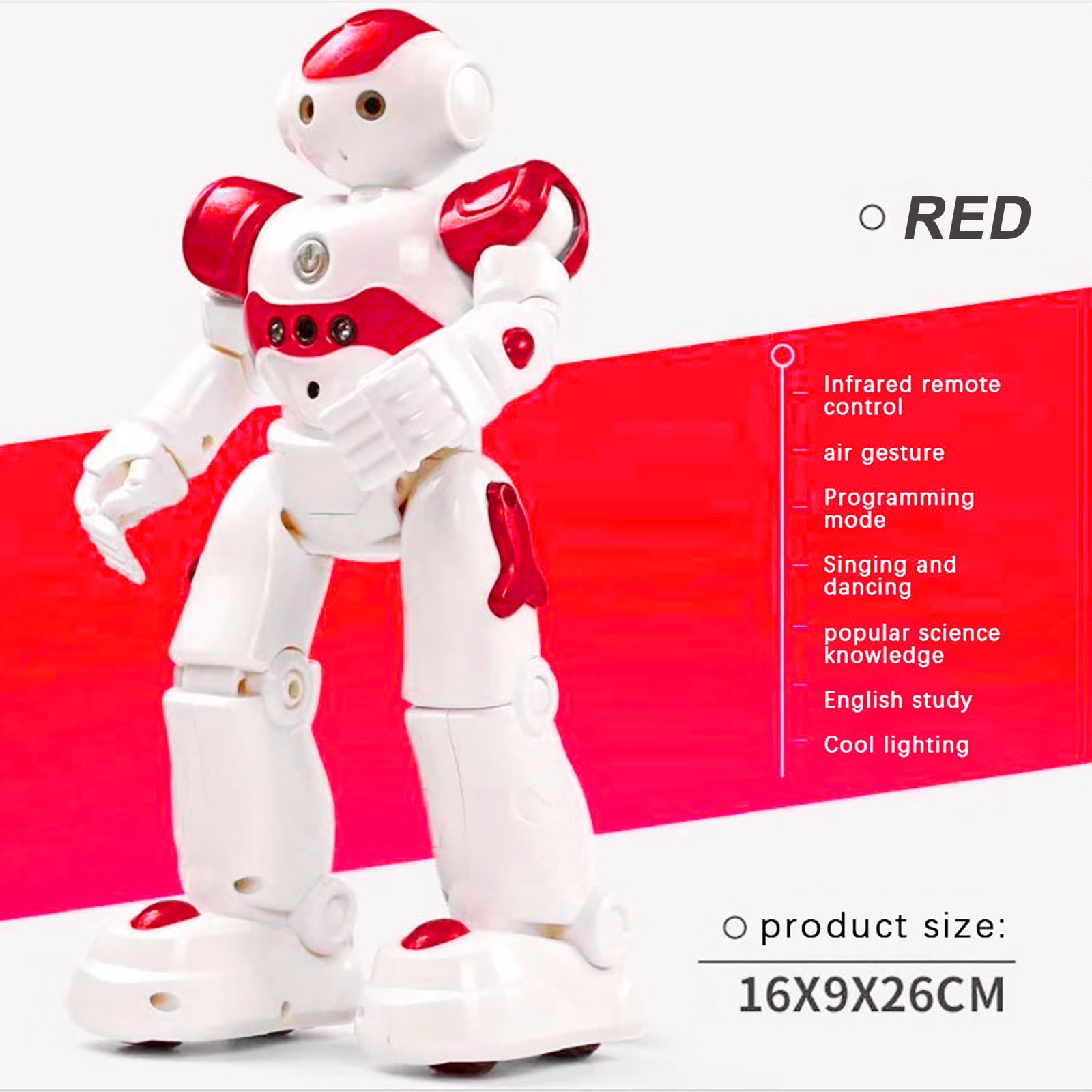 Eholder Rc Robot Toy Smart Robot Toys For Kids Programmable Intelligent Walkin 