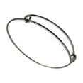 thumbnail image 3 of Expandable Bracelet Extensible Fil Vierge Style Simple Manchette Mode Bijoux Main Ornement Délicat Bons Accessoires Noir, 3 of 7