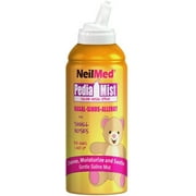 NeilMed PediaMist Saline Nasal Spray 2.53 oz (Pack of 4)