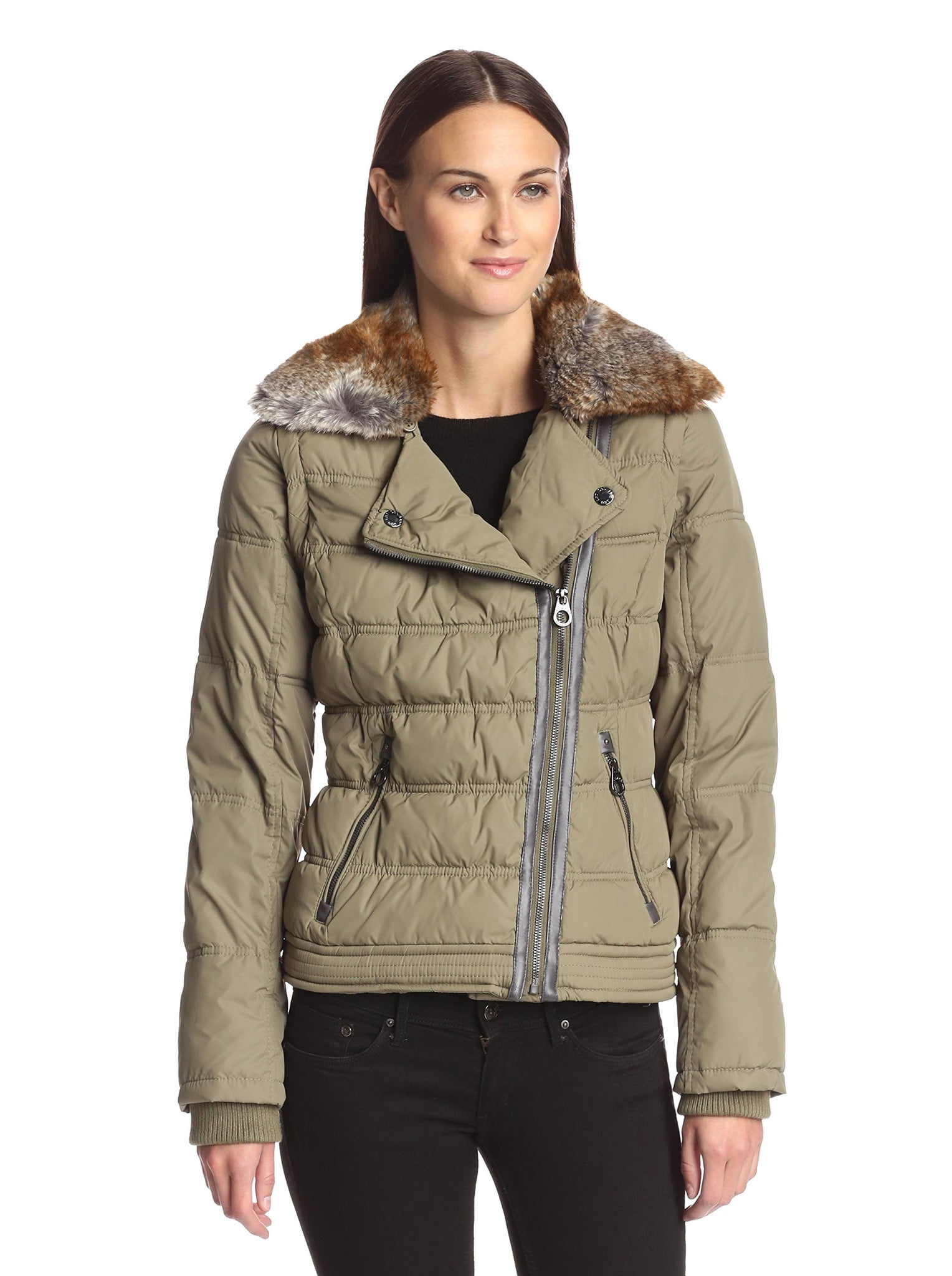 Laundry By Design T022023 Coat Green - Walmart.com