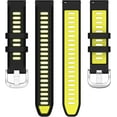 thumbnail image 7 of 2 Pack 22mm Watch Bands Compatible with Garmin Forerunner 265 255, Vivoactive 4 Quick Release Silicone Replacement Watch Bands Straps Wristbands Bracelet Fit for Garmin Venu 2/Venu 3, 7 of 7