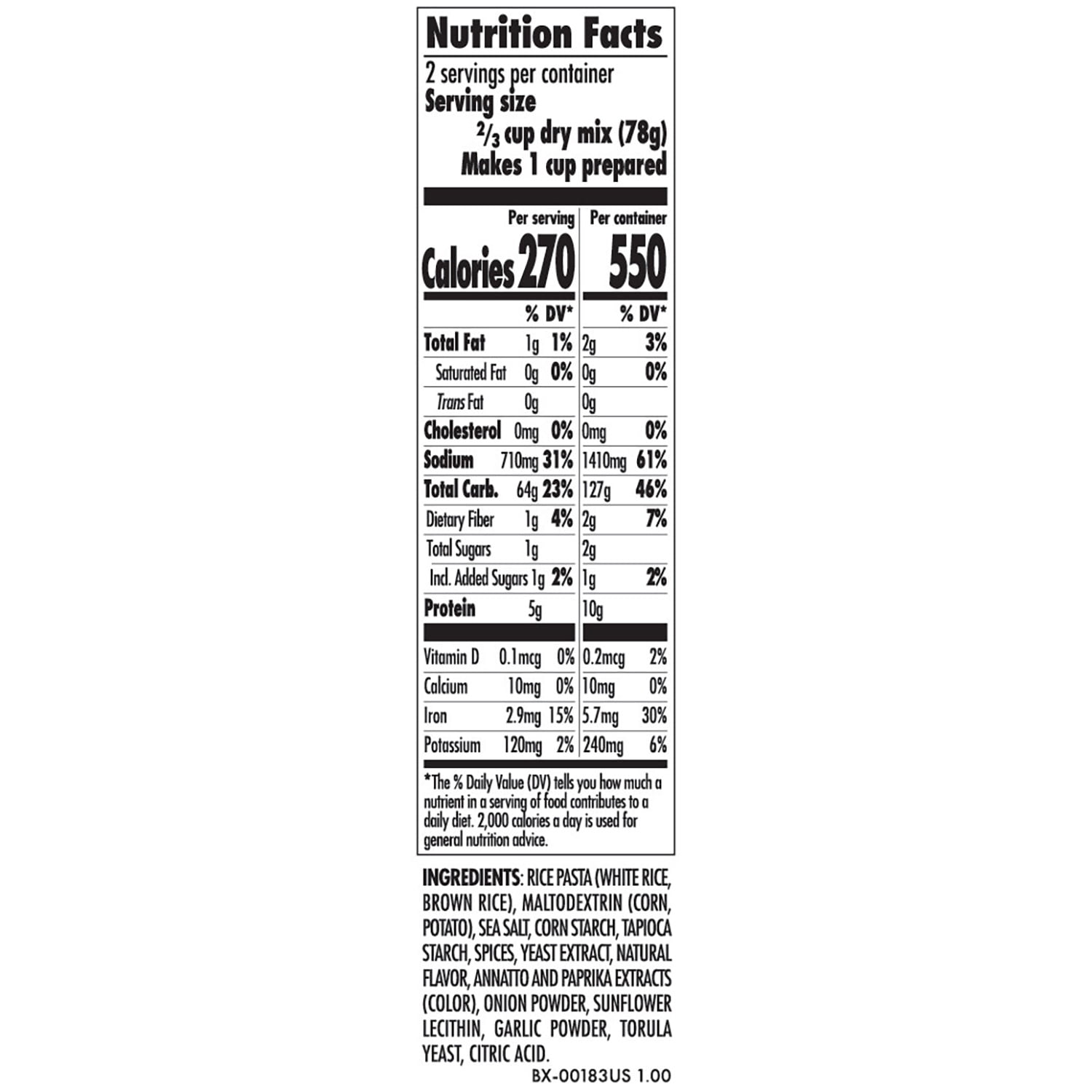 Daiya Dairy Free Gluten Free Taco Mac & Cheese, Vegan, 5.5 oz (Shelf Stable)