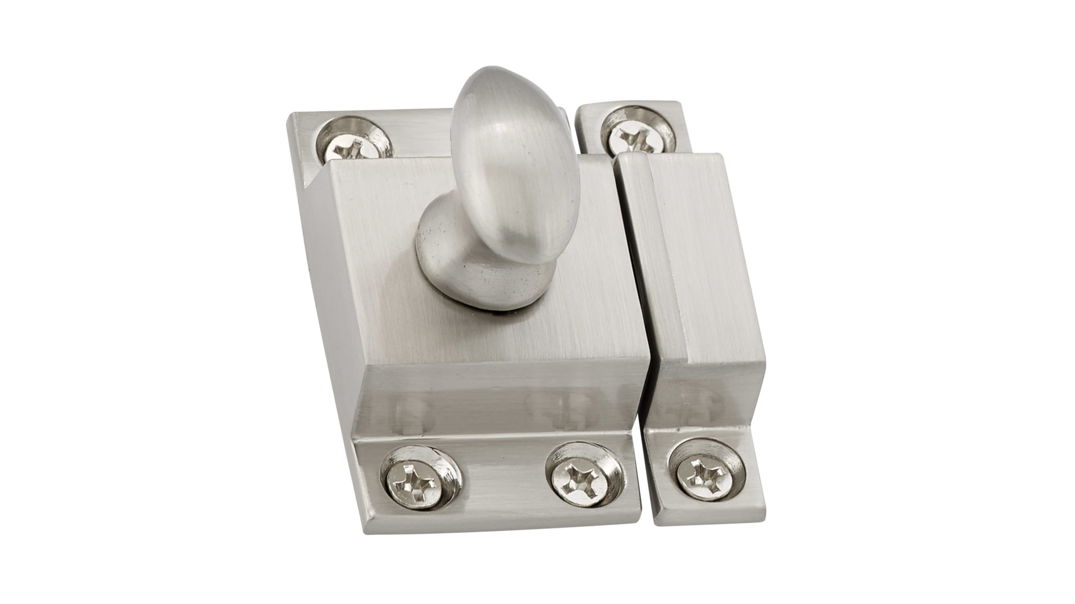 Richelieu Secret Gate Latch - Polished Nickel Reversible Cabinet & Door Hardware