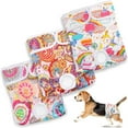 thumbnail image 1 of CALHNNA Washable Dog Diapers, Female Dog Diapers 3 Pack M, 1 of 5