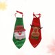 thumbnail image 4 of 2 piezas de decoraciones navideñas para corbatas, corbata creativa con lentejuelas, decoración colgante para árbol de Navidad, pequeño regalo para niños y adultos (verde y rojo), 4 of 5