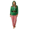 thumbnail image 2 of Christmas Pajamas for Family Christmas Onesie Pajamas for Family Elf for Womens Christmas Pajamas Set for Family, 2 of 5