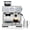 Silver, variant on Stainless Steel Coffee Machine w/Built-in Grinder – 20 Bar. 2.8l Removable Tank. Milk Frother Steam Wand for Latte & Cappuccino. Adjustable Shot Volume. Silver
