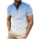 thumbnail image 1 of Camisas de Manga Larga para Hombres Mezcla de Polialgodón Sólido, Cuello Redondo Casual Botón Abajo Blusa para Invierno, Moda Y Uso Diario, 1 of 5