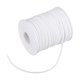 thumbnail image 1 of Cordón de Cuero de Gamuza Sintética Uxcell, 50 Yardas 2.6mm Cinta de Gamuza, Cordón de Cuero Sintético, Cordón de Gamuza para Hacer Joyería [Blanco], 1 of 1