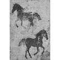 thumbnail image 2 of Addison Rugs Mayfield Premium Machine Washable Transitional Animal Gray Rectangle Rug, 9' X 12' Machine Washable Transitional Animal Gray Oversized Sherpa Throw Blanket, 2 of 7