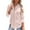 Pink, variant on Womens Workout T Shirts Fashion Lapel Long Sleeve Linen Button Solid Color Slim Fit Business Casual Clothing,White,M