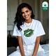 thumbnail image 1 of (180g Pure Cotton T-Shirt) St. Patrick's Day - Green Lucky Big Lips Printed Women's Summer Round Neck Thick Short Sleeve T-Shirt Casual Pure Cotton, 1 of 6