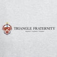thumbnail image 3 of CafePress - Triangle Colored Coat Of Arms Men's Zip Up Hoodie - Zip Hoodie, Classic Hooded Sweatshirt with Metal Zipper, 3 of 4