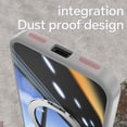thumbnail image 5 of ELEHOLD Case for Google Pixel 8A, Shockproof Anti-Scratch Full Camera Protector Case with 360° Ring Holder Stand,Gray, 5 of 9