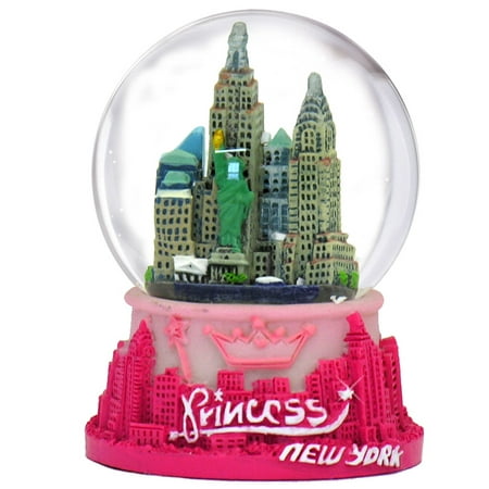 New York Princess Snow Globe
