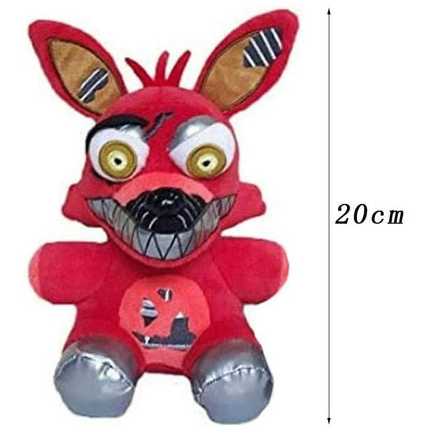 Foxy peluche de Withered Foxy, noches en Freddy's Plushies