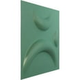 thumbnail image 2 of Ekena Millwork 11 7/8"W x 11 7/8"H Seville EnduraWall Decorative 3D Wall Panel, Universal Pearl Metallic Sea Mist (Covers 0.98 Sq. Ft.), 2 of 6