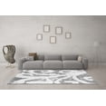 thumbnail image 3 of Ahgly Company Indoor Rectangle Abstract Gray Modern Area Rugs, 3' x 5', 3 of 4