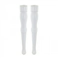 thumbnail image 5 of Renovators Supply White Console Sink Spindle Leg Pair for Pedestal Sinks for Bathrooms, 5 of 6