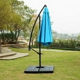 thumbnail image 5 of Sunnyglade 10Ft Outdoor Adjustable Offset Cantilever Hanging Patio Umbrella (Blue), 5 of 6